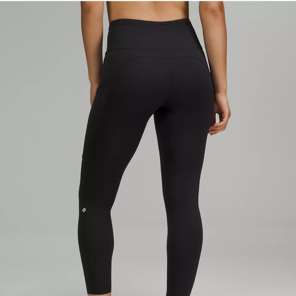 Lululemon fast and free run in black size 6